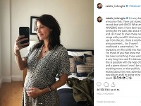 Natalie Imbruglia oznámila, že je tehotná. 