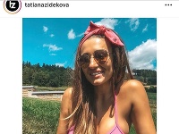 Tatiana Žideková sa pochválila len týždeň po pôrode fotkou v plavkách.