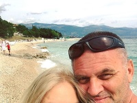 Tento rok dovolenkovala Zuzana Vačková pri slovenskom mori aj s priateľom Petrom.