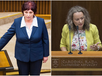 Elena Červeňáková (vľavo) a Soňa Gaborčáková (vpravo) Elena Červeňáková (vľavo) a Soňa Gaborčáková (vpravo)