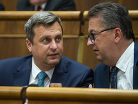 Andrej Danko a Martin Glváč Andrej Danko a Martin Glváč