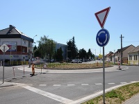 Kruhový objazd Levice Kruhový objazd Levice