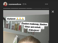 Zuzana Vačková vyzerá výborne.