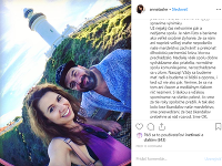Manželka Ivana Táslera, Anička, prehovorila o rozchode na Instagrame.