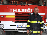 Dobrovoľný hasič Igor Baroš. Dobrovoľný hasič Igor Baroš.