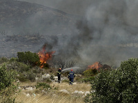Požiar na ostrove Elafonisos