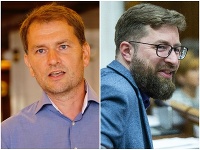Igor Matovič a Martin Poliačik Igor Matovič a Martin Poliačik