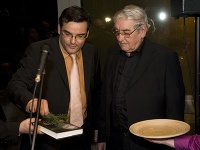 Herec Štefan Kvietik (vpravo) a syn Martin Kvietik (vľavo) Herec Štefan Kvietik (vpravo) a syn Martin Kvietik (vľavo)