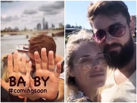 Miroslava Partlová so svojím manželom Matejom Gálisom čakajú prvé dieťa. Miroslava Partlová so svojím manželom Matejom Gálisom čakajú prvé dieťa.