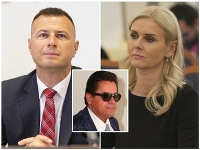 Gábor Gál, Marian Kočner a Monika Jankovská Gábor Gál, Marian Kočner a Monika Jankovská