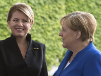 Zuzana Čaputová a Angela Merkelová Zuzana Čaputová a Angela Merkelová