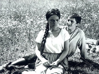 Ida Rapaičová v roku 1965 s Mariánom Labudom 