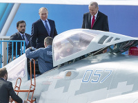 Putin s Erdoganom otvorili leteckú prehliadku MAKS 2019.
