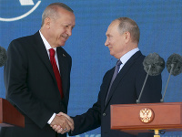 Putin spoločne s Erdoganom