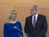 Denisa Saková a Milan Lučanský Denisa Saková a Milan Lučanský