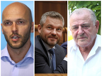 Michal Truban, Peter Pellegrini, Vladimír Mečiar Michal Truban, Peter Pellegrini, Vladimír Mečiar