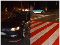 Dopravná nehoda na priechode pre chodcov v Košiciach. Dopravná nehoda na priechode pre chodcov v Košiciach.