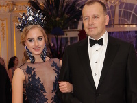 Boris Kollár s dcérou Alexandrou Boris Kollár s dcérou Alexandrou