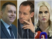 Peter Kažimír, Viktor Stromček a Monika Jankovská Peter Kažimír, Viktor Stromček a Monika Jankovská