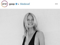 Gwyneth Paltrow na instagramovom profile goop bežne zverejňuje svoje fotky. 