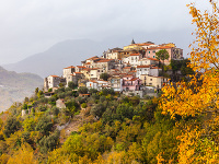 Jedna z dediniek v regióne Molise Jedna z dediniek v regióne Molise