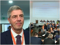 Béla Bugár prišiel na snem Most-Híd vysmiaty Béla Bugár prišiel na snem Most-Híd vysmiaty