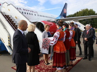 Prezidentka SR Zuzana Čaputová na návšteve Ukrajiny.
