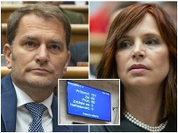 Matovič sa do Remišovej pustil pre počty hlasujúcich poslancov Matovič sa do Remišovej pustil pre počty hlasujúcich poslancov