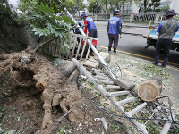 Južnú oblasť Južnej Kórey zasiahol tajfún Tapah