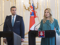 Andrej Danko a Zuzana Čaputová Andrej Danko a Zuzana Čaputová