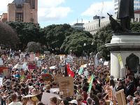 Klimatické protesty na Novom Zélande