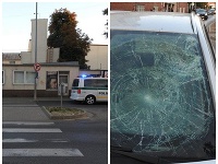 Na priechode pre chodcov zrážka auta s tromi chodkyňami. Na priechode pre chodcov zrážka auta s tromi chodkyňami.