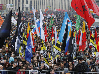 Na proteste v centre Moskvy sa zhromaždilo približne 20 000 ľudí Na proteste v centre Moskvy sa zhromaždilo približne 20 000 ľudí