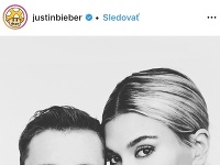 Svadobné foto Justina a Hailey Biberovcov. 