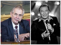 Miloš Zeman a Karel Gott Miloš Zeman a Karel Gott