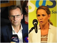 Ľubomír Galko a Jana Kiššová Ľubomír Galko a Jana Kiššová