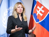 Prezidentka Zuzana Čaputová počas summitu OSN v New Yorku Prezidentka Zuzana Čaputová počas summitu OSN v New Yorku
