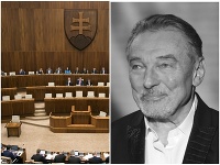 Poslanci si uctili slávneho českého speváka Karla Gotta Poslanci si uctili slávneho českého speváka Karla Gotta