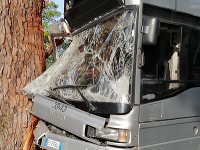 Nehoda autobus v Ríme Nehoda autobus v Ríme