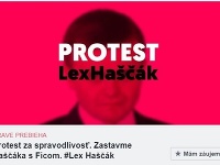 O proteste na sociálnej sieti informoval aj predseda PS Michal Truban