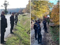 Pátracia akcia po stratenom hubárovi. Pátracia akcia po stratenom hubárovi.