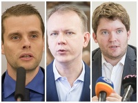 Martin Klus, Miroslav Beblavý a Ábel Ravasz Martin Klus, Miroslav Beblavý a Ábel Ravasz