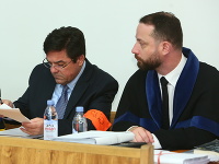 Marian Kočner a jeho obhajca Marek Para Marian Kočner a jeho obhajca Marek Para