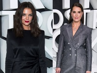 Katie Holmes a Brooke Shields Katie Holmes a Brooke Shields