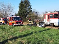K nehode došlo v Prievidzi. K nehode došlo v Prievidzi.