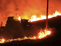 Obrovský lesný požiar v USA