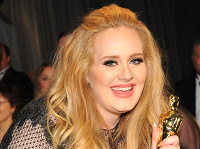 Speváčka Adele kedysi.