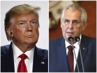 Donald Trump, Miloš Zeman Donald Trump, Miloš Zeman