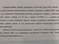 Šeliga zverejnil aj list z výboru