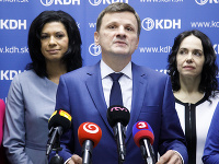 Caroline Lišková, Alojz Hlina a Miriam Lexmann Caroline Lišková, Alojz Hlina a Miriam Lexmann